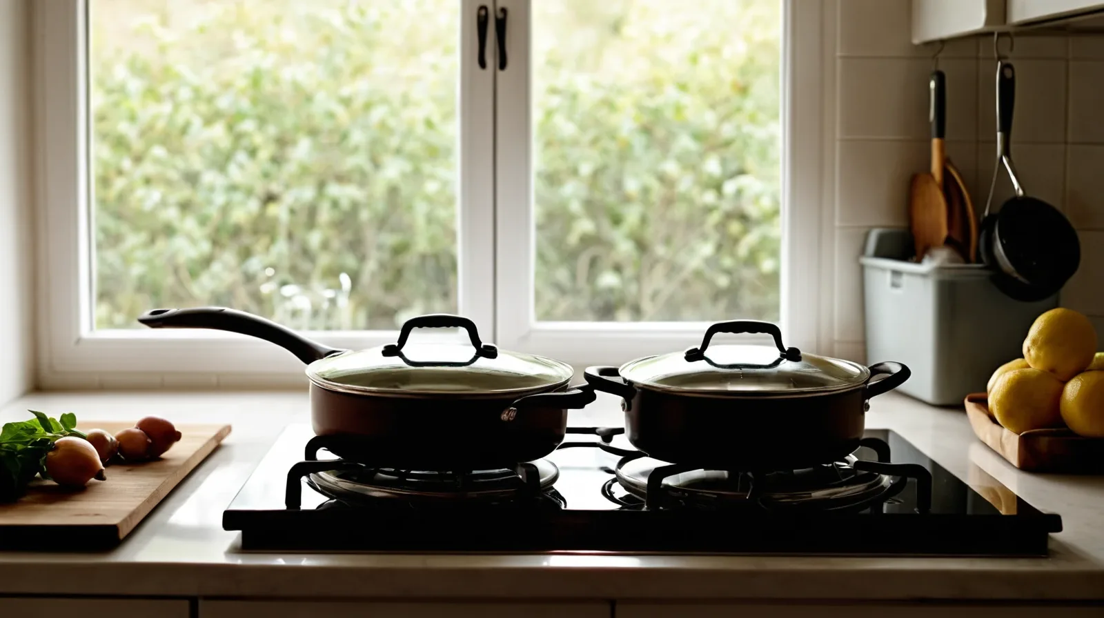 A bubbling pot of stew with red wine being added to the mix.
