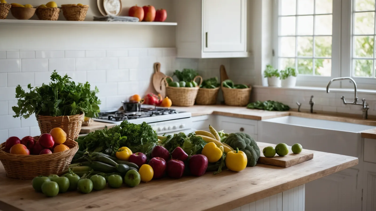 Colorful vegetables mixed into a casserole dish