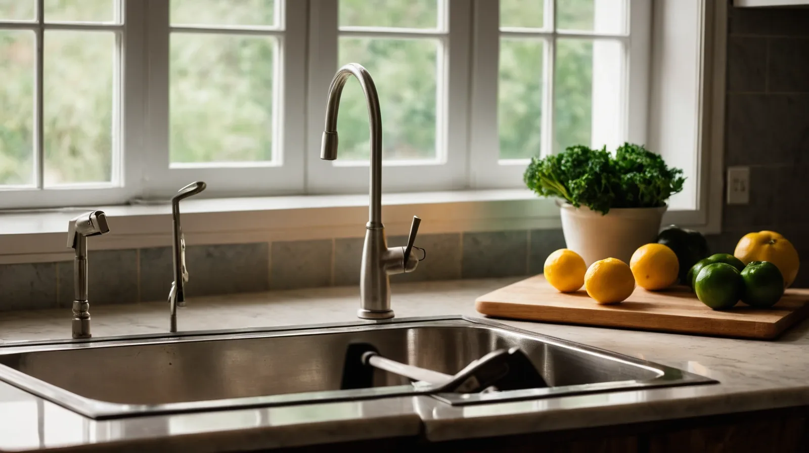 Colorful assortment of vegetables neatly chopped on a wooden cutting board.