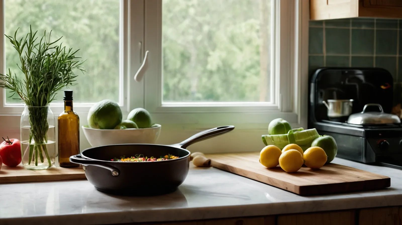 Colorful assortment of vegetables and cooked grains in a bowl