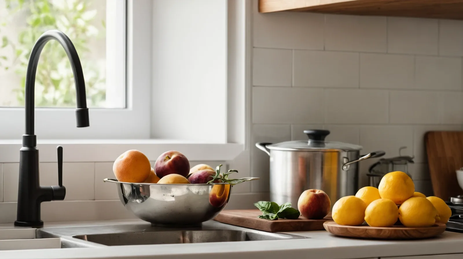 Colorful assortment of vegetables, grains, and sauces arranged on a plate