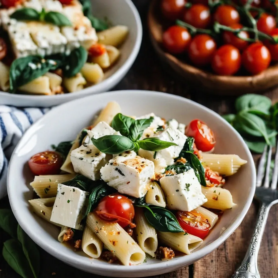 Baked Feta Pasta
