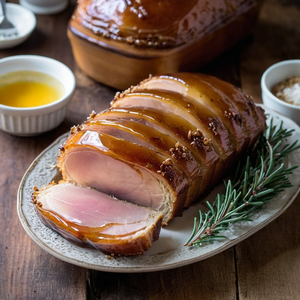 Baked Ham with Brown Sugar Glaze
