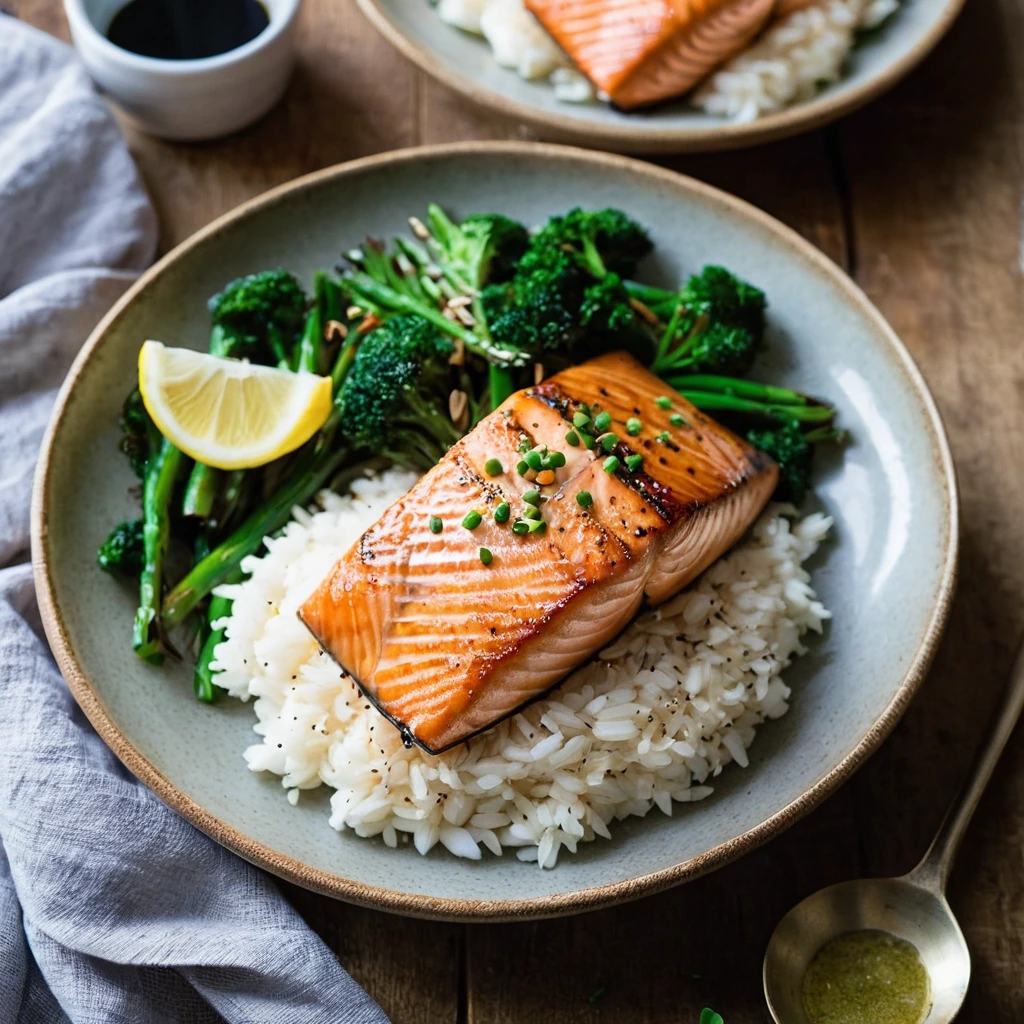 Baked Teriyaki Salmon