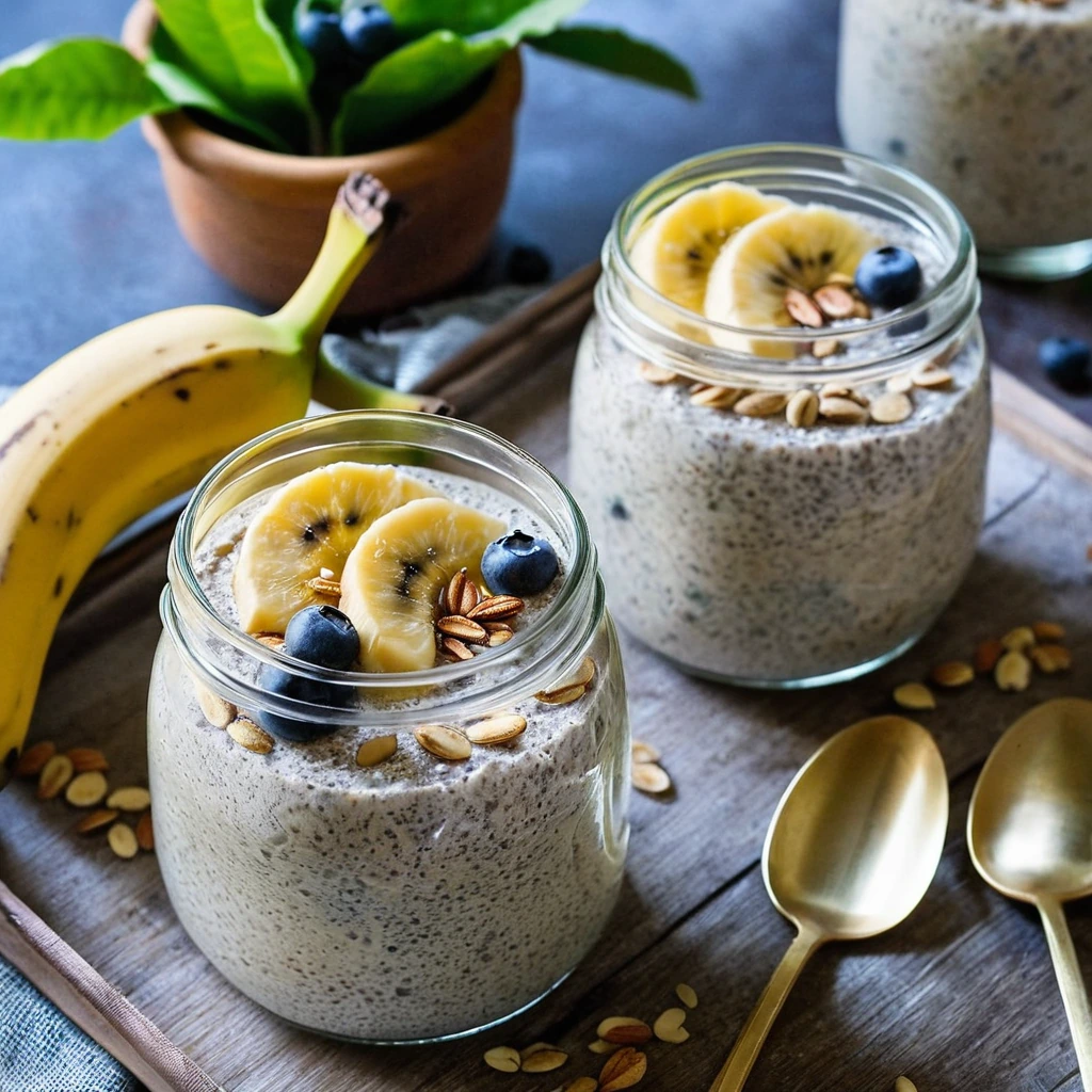 Banana Chia Breakfast Pudding