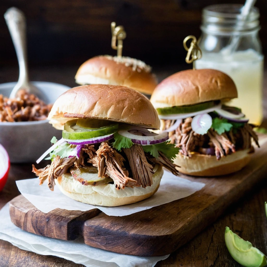 BBQ Pulled Pork Sliders
