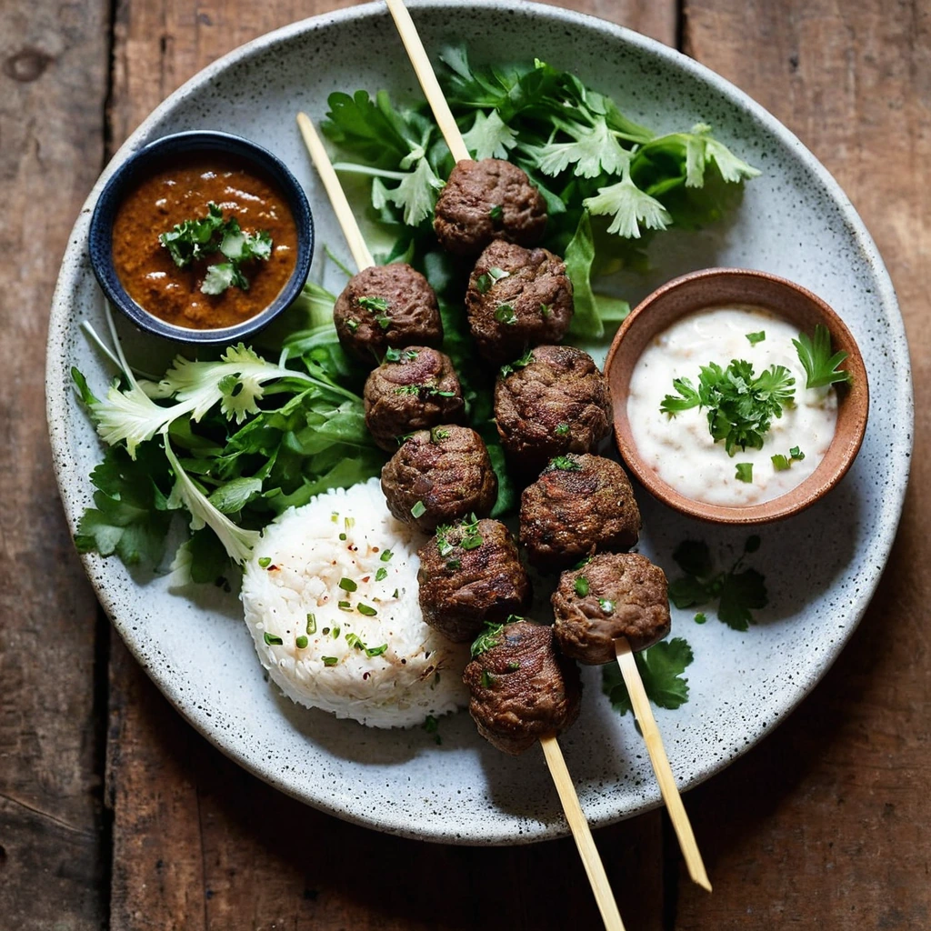 Beef Kofta Kebabs