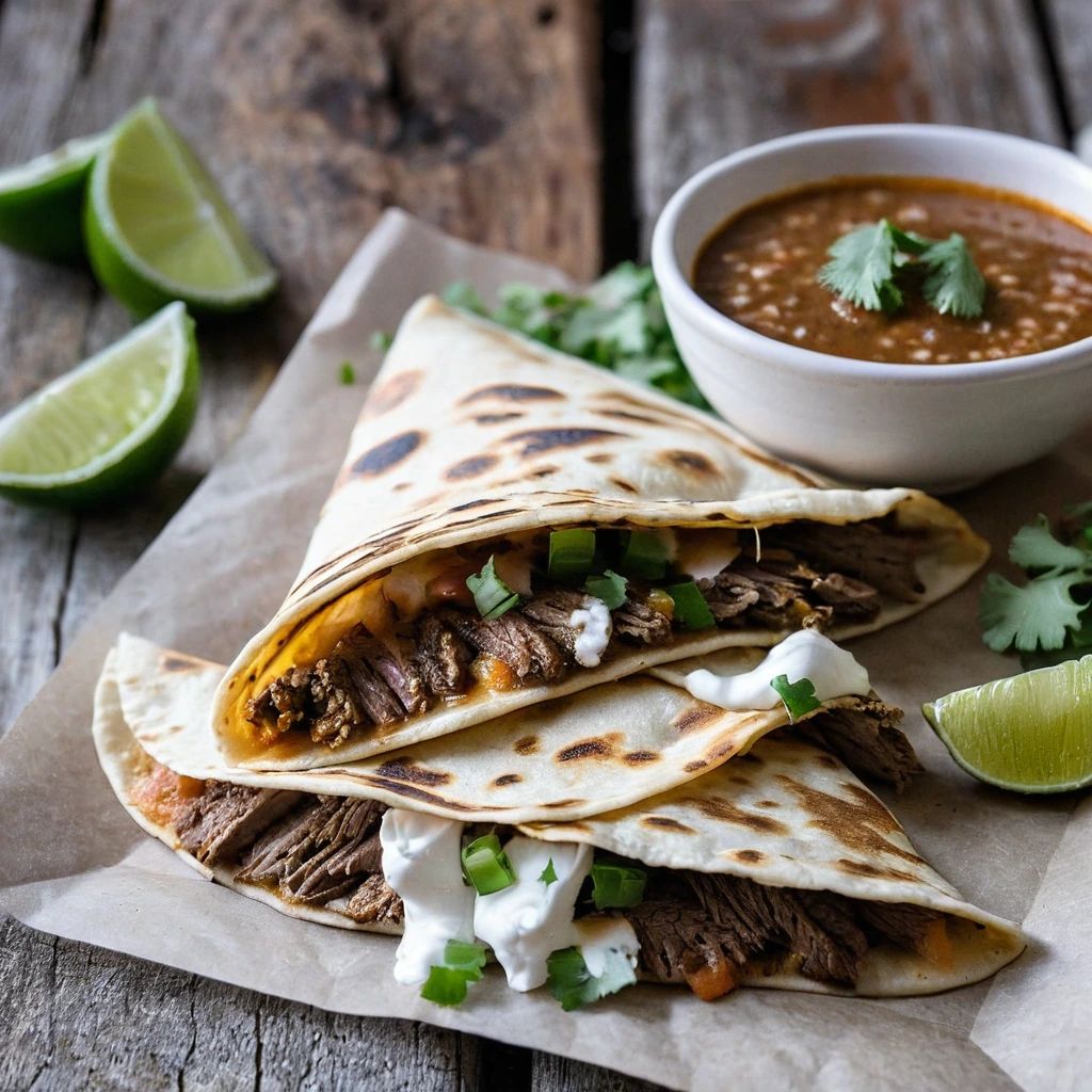 Beef Quesadillas