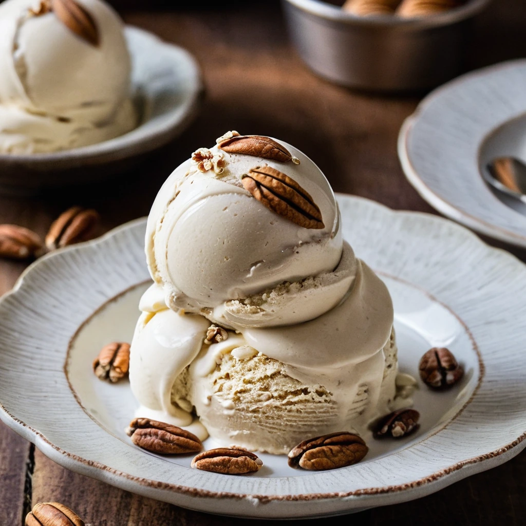Brown Butter Pecan Ice Cream