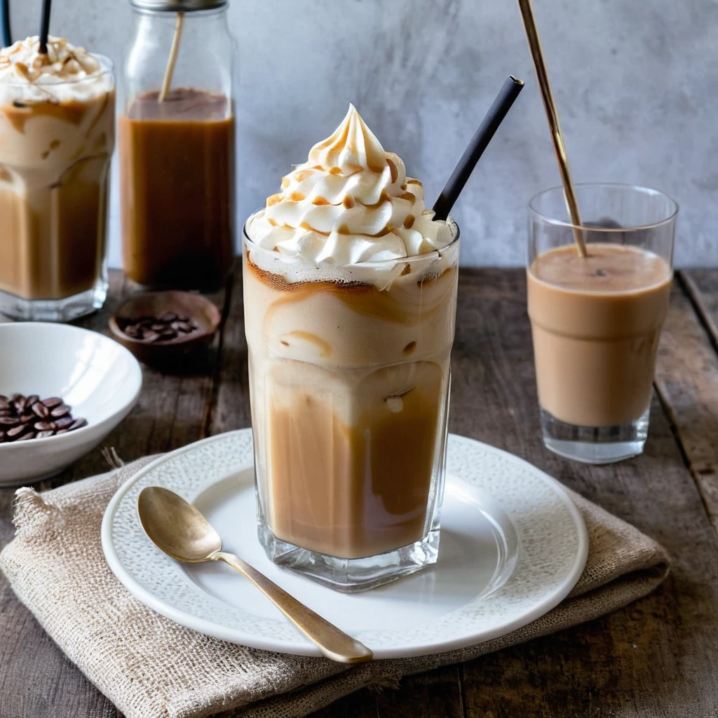 Caramel Vanilla Iced Coffee