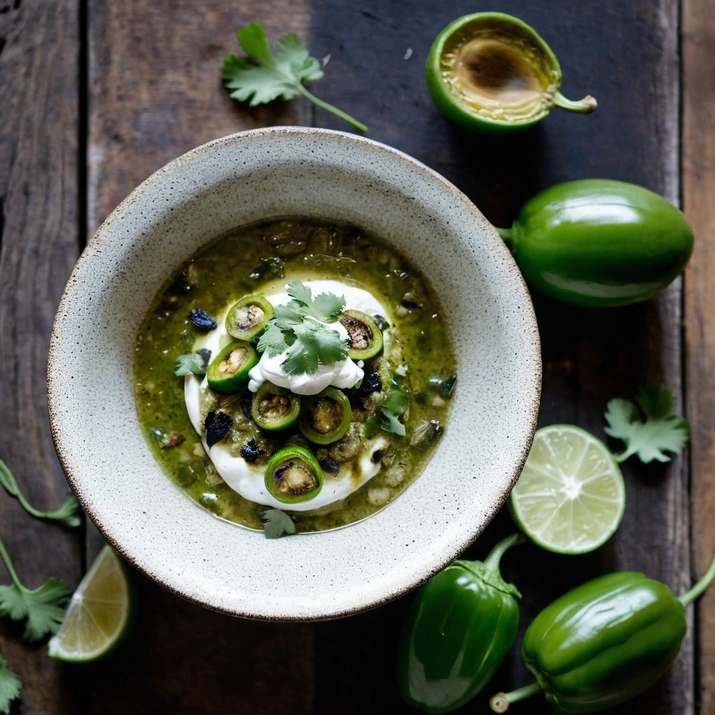 Charred Jalapeño Salsa Verde
