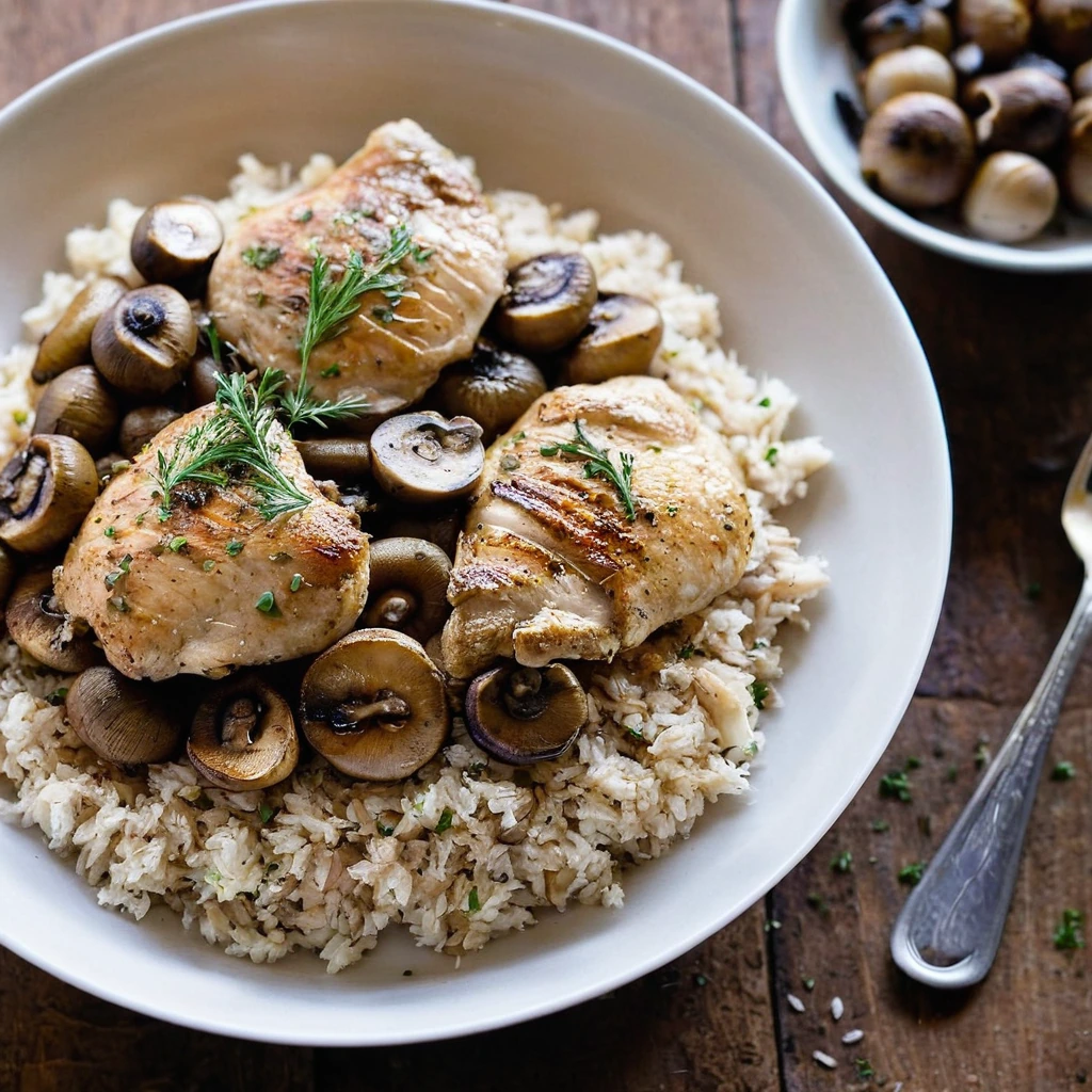 Chicken and Mushroom Skillet