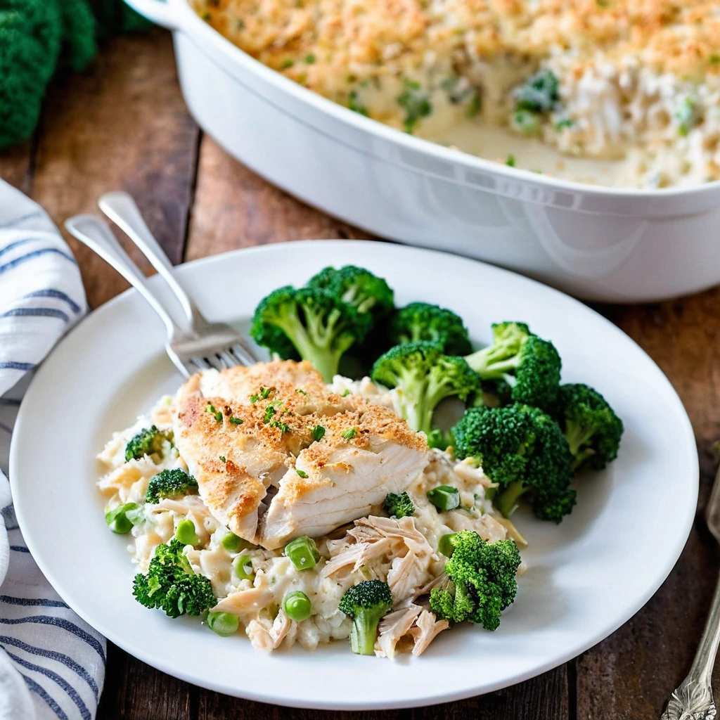 Chicken Broccoli Rice Casserole