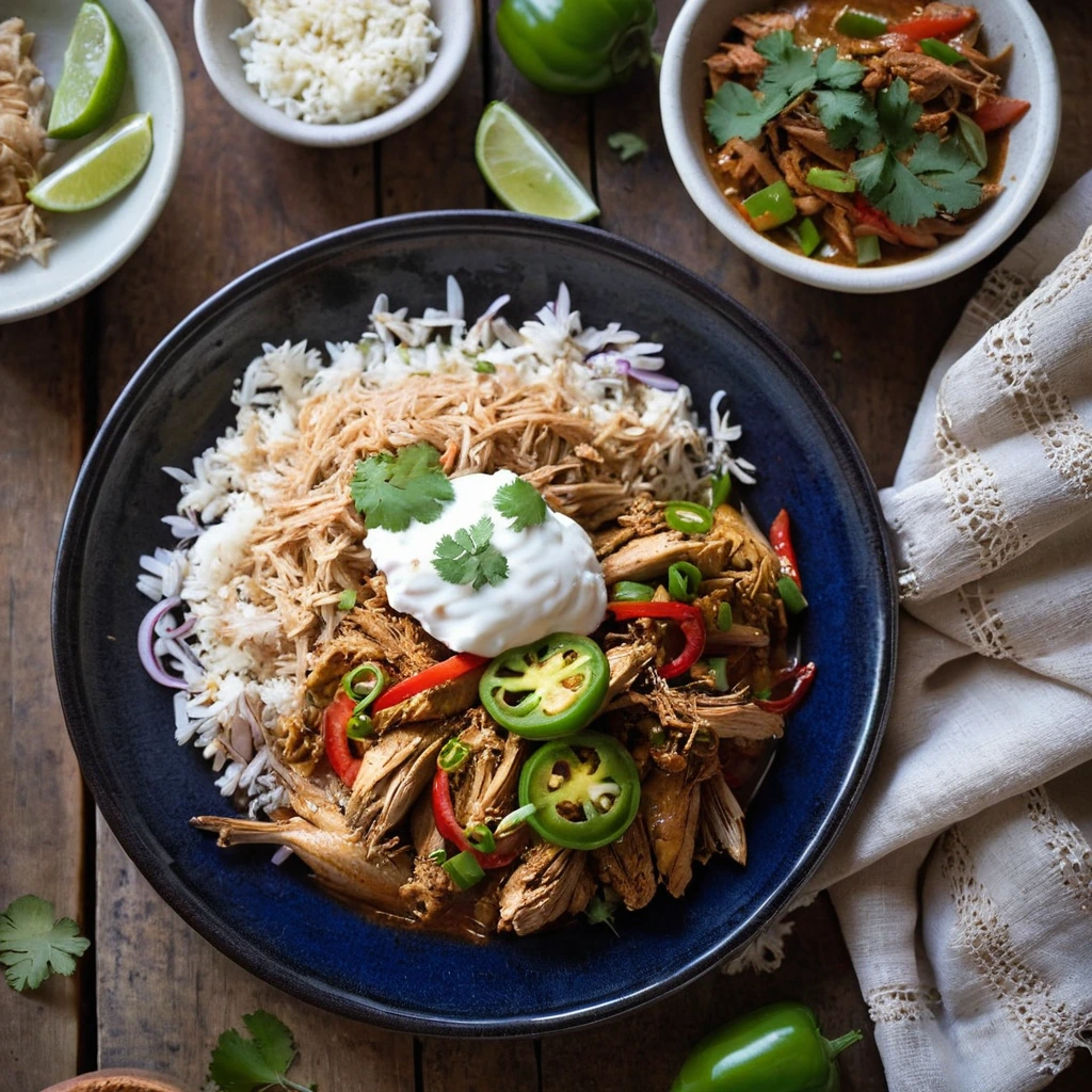 Chicken Ropa Vieja