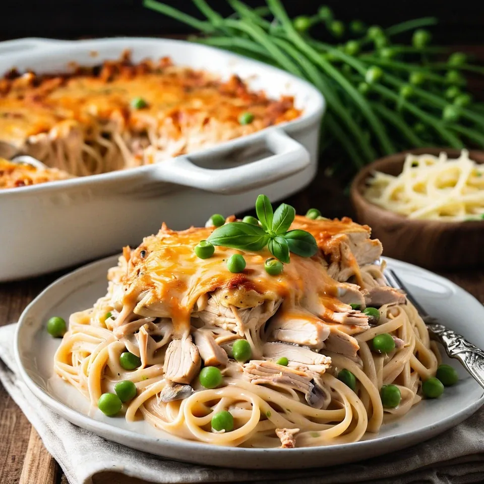 Chicken Spaghetti Casserole