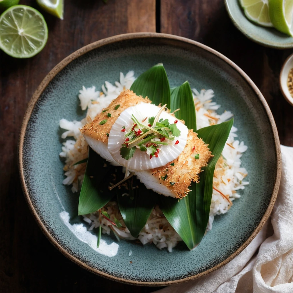 Coconut Ginger Cod