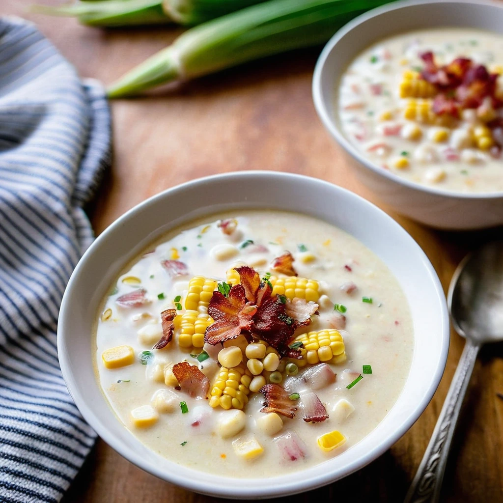 Corn Chowder with Bacon