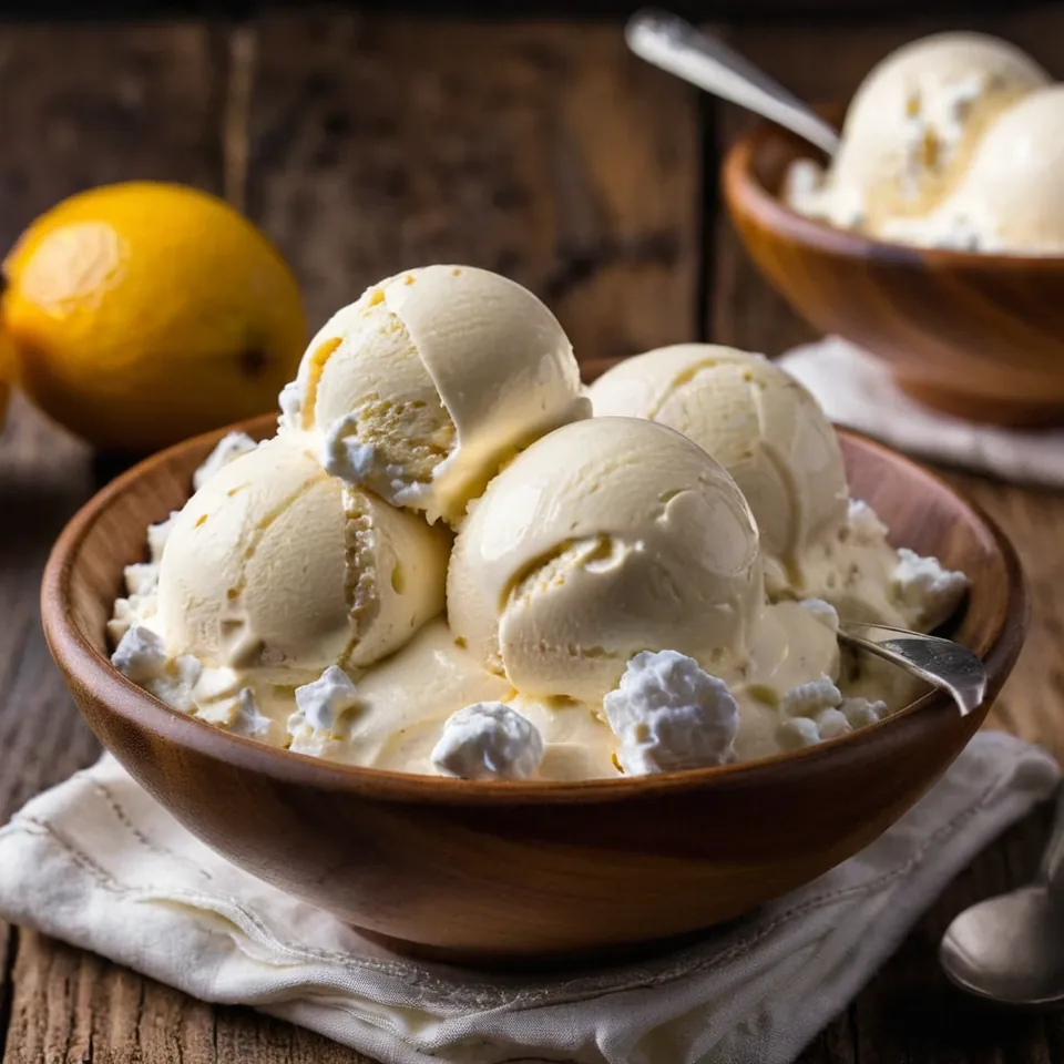 Creamy Cottage Cheese Ice Cream