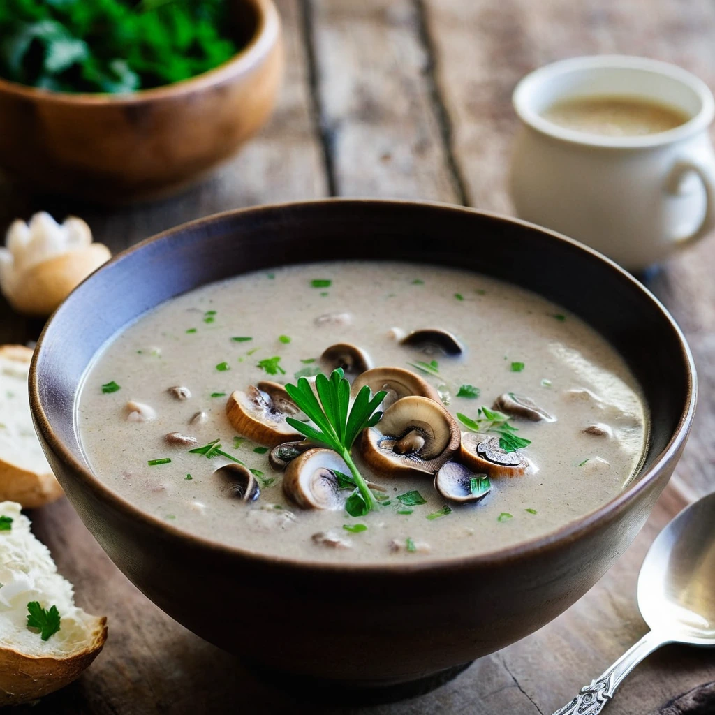 Cozy Mushroom Soup