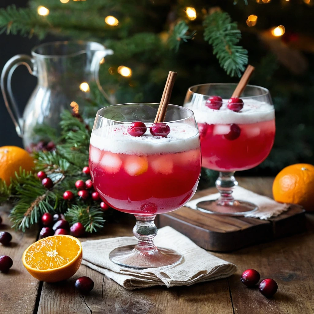 Cranberry Orange Holiday Punch