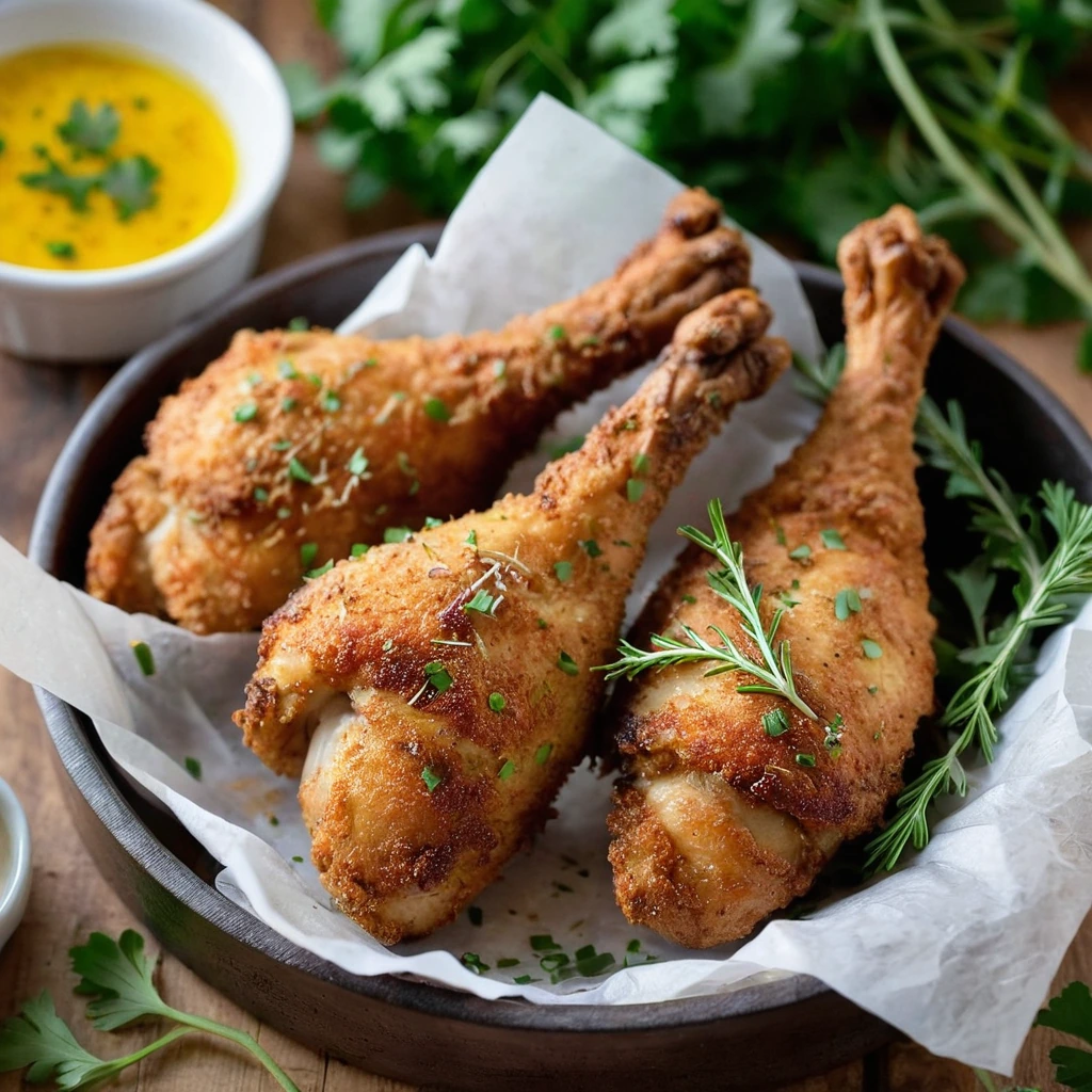 Crispy Baked Chicken Drumsticks