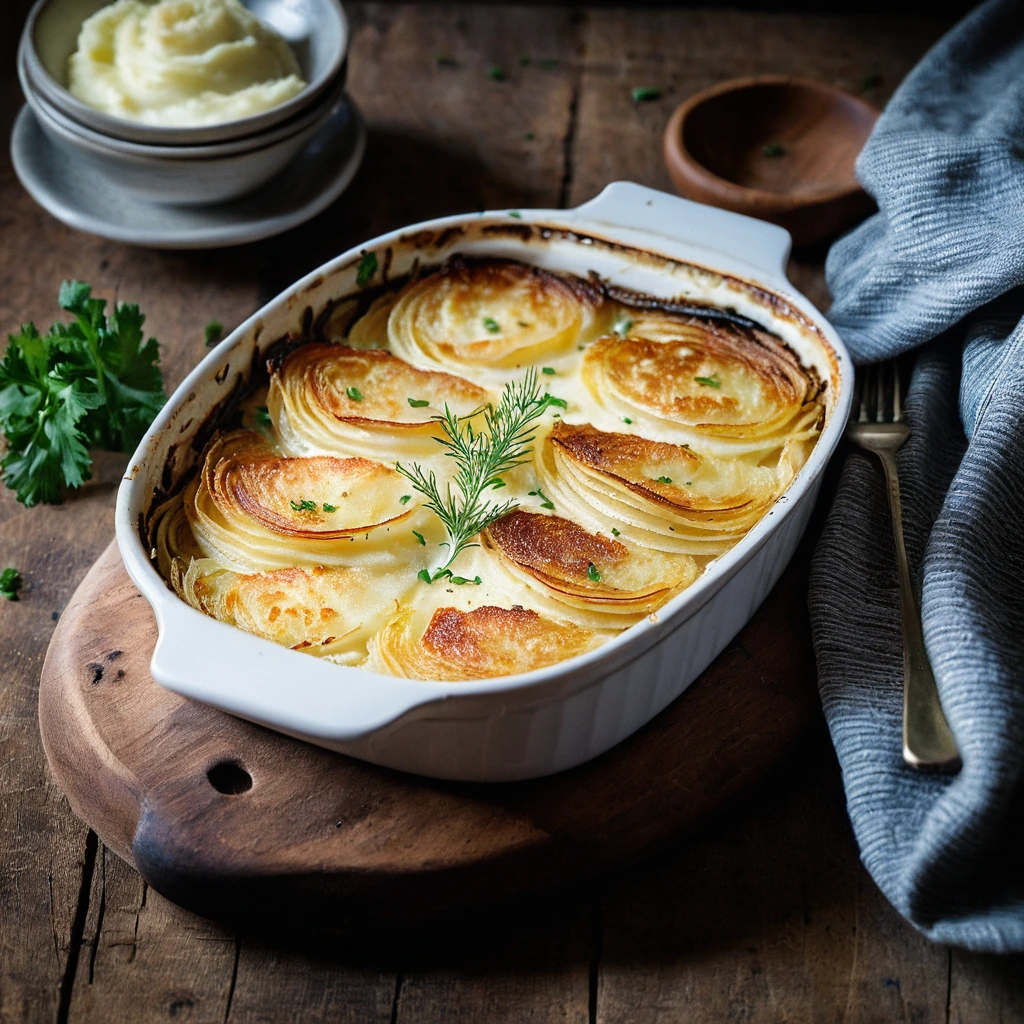 French Potato Gratin Dauphinois