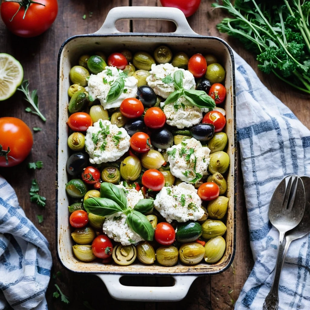 Greek Veggie Bake