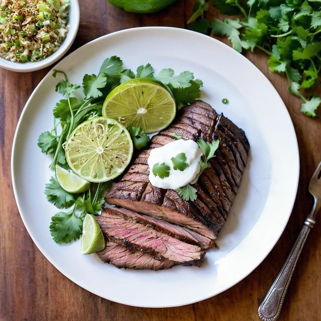 Grilled Chili Lime Flank Steak
