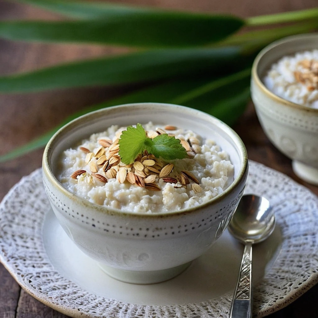 Indian Cardamom Rice Pudding