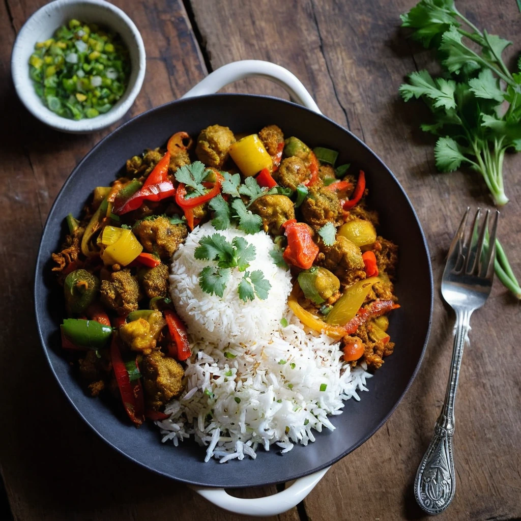 Indian Vegetable Jalfrezi