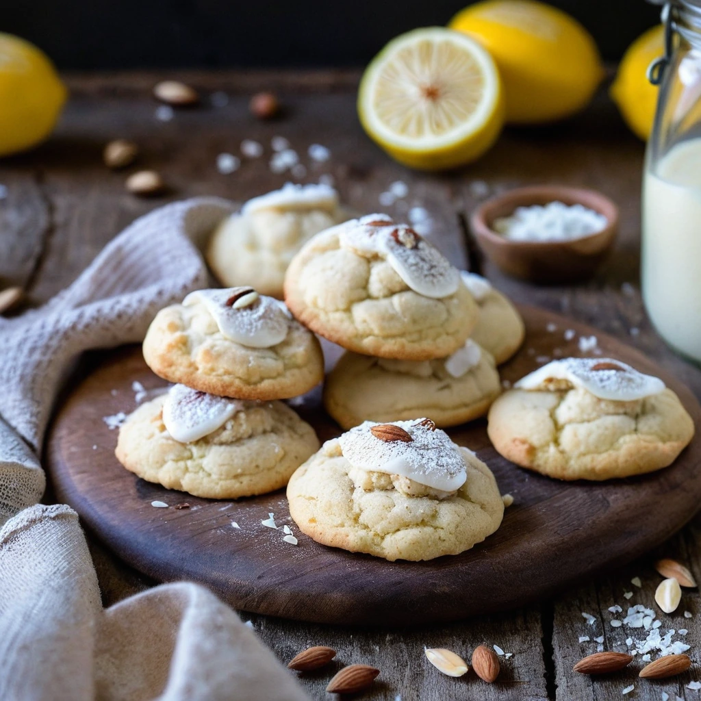 Italian Almond Ricotta Cookies