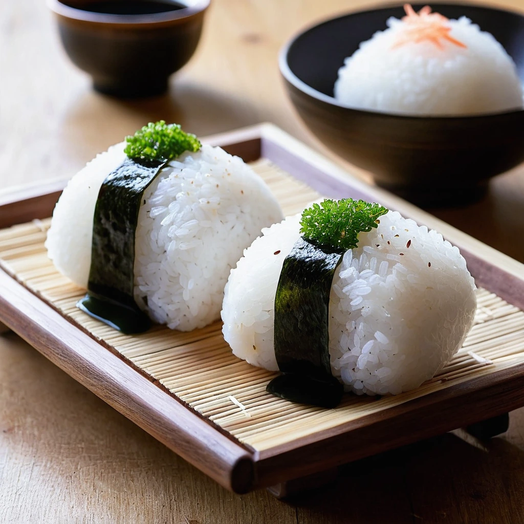 Japanese Onigiri Rice Balls