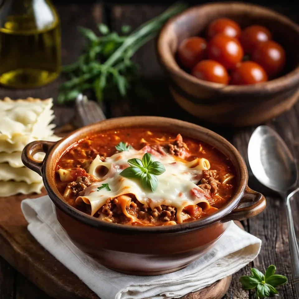 Lasagna Soup