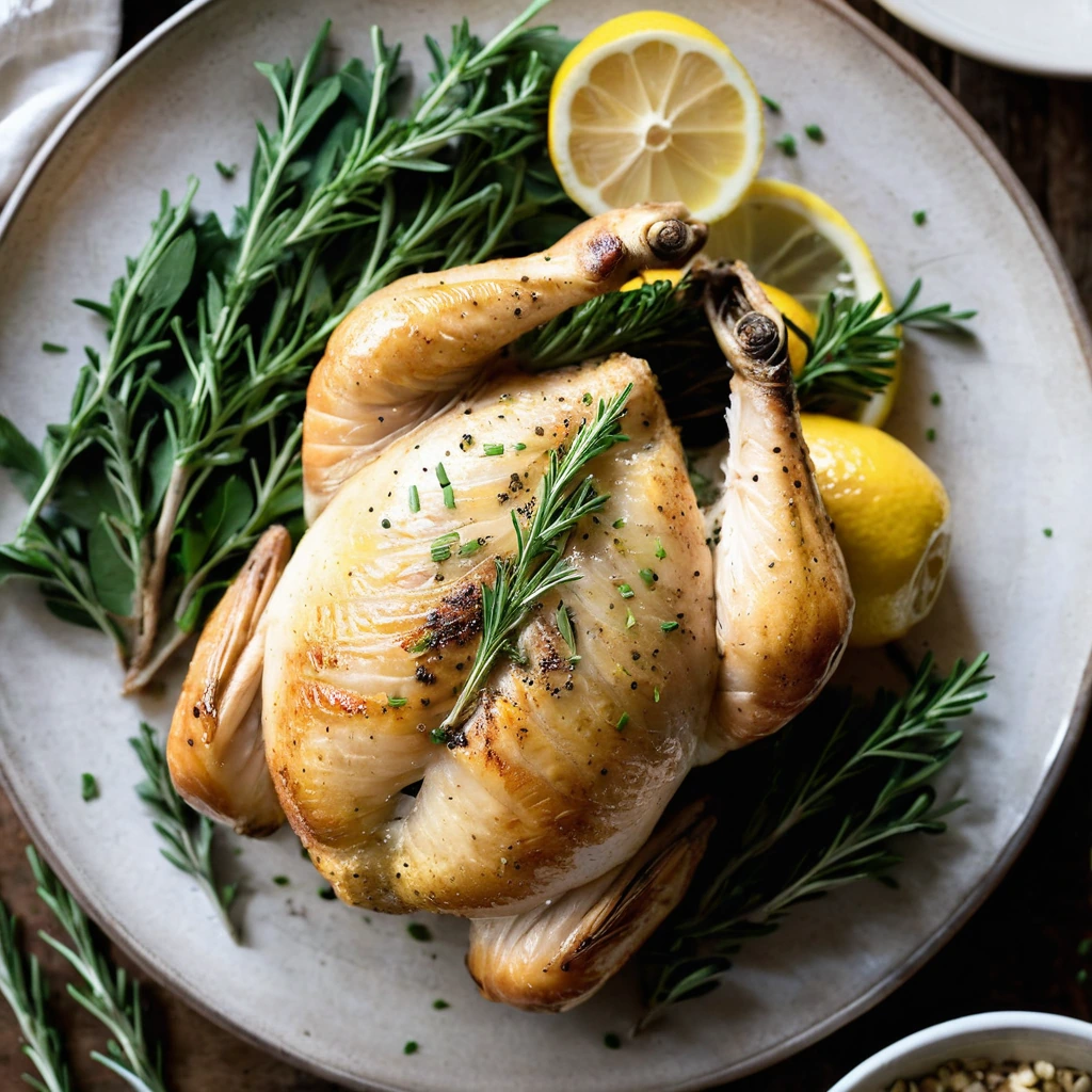 Lemon Herb Roast Chicken