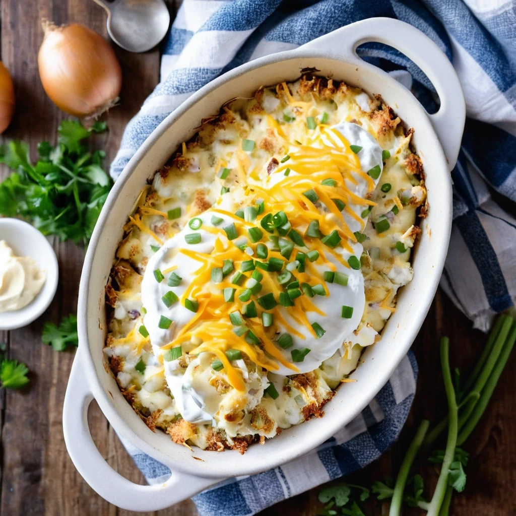 Loaded Baked Potato Casserole