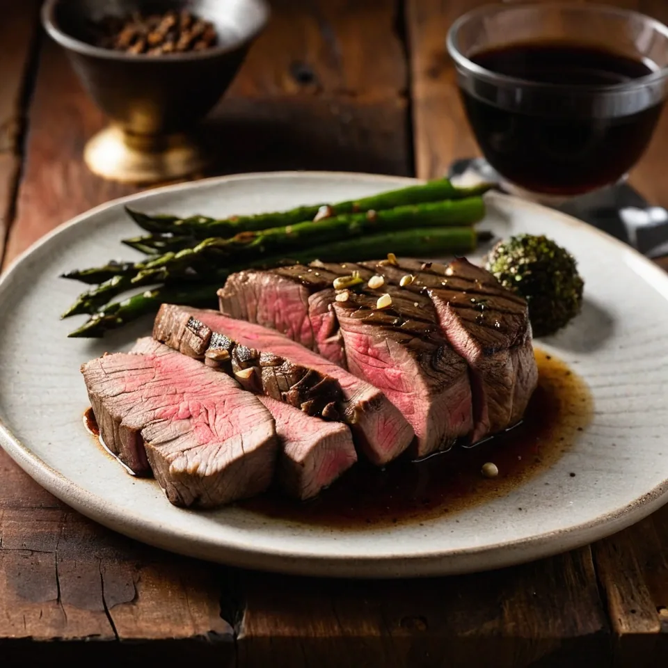 A plated serving of London Broil: The Ultimate Weeknight Steak