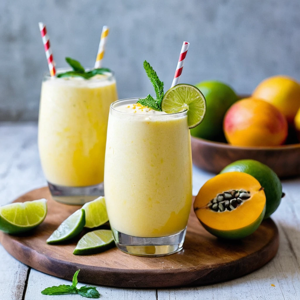 Mango Lime Smoothie