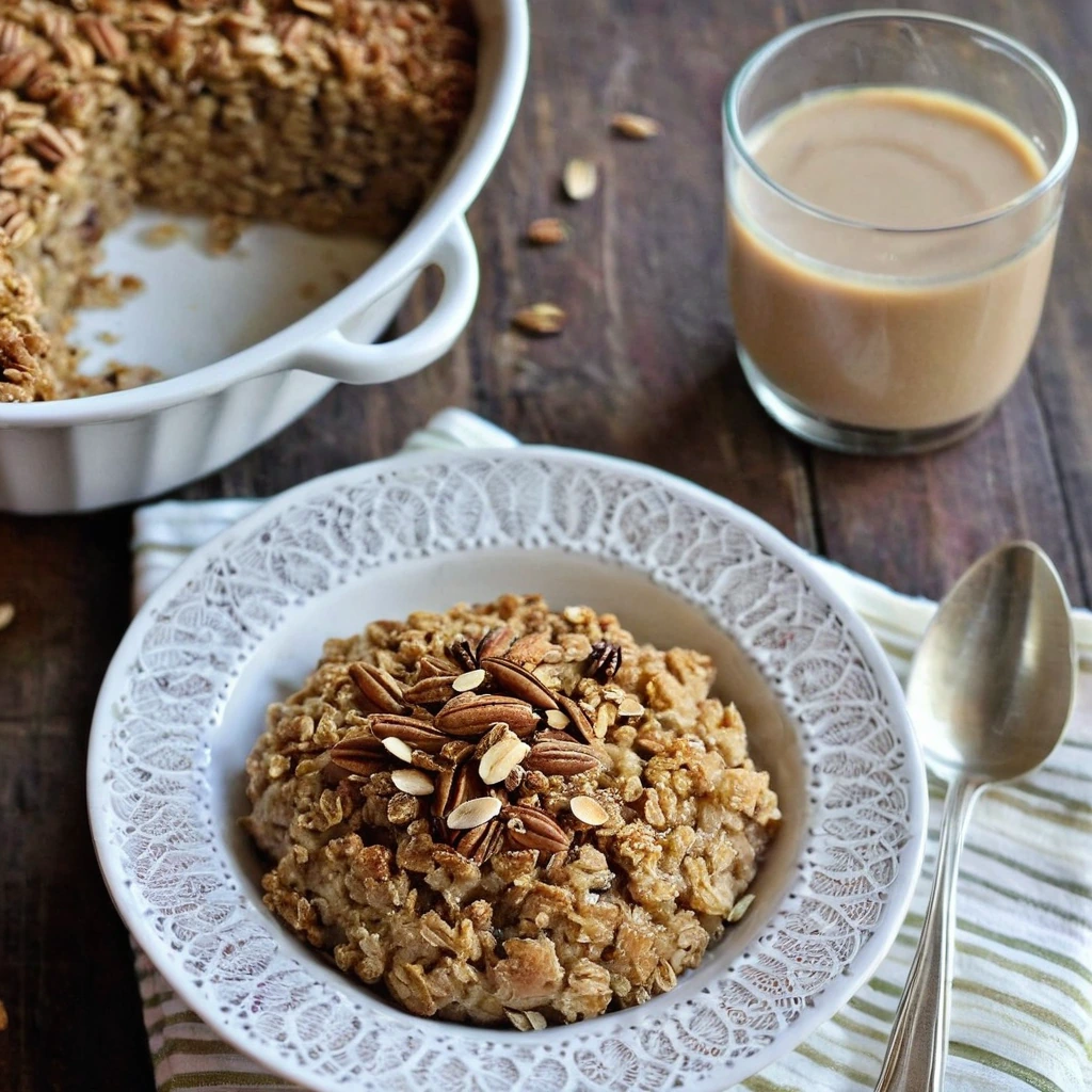 Maple Brown Sugar Baked Oatmeal