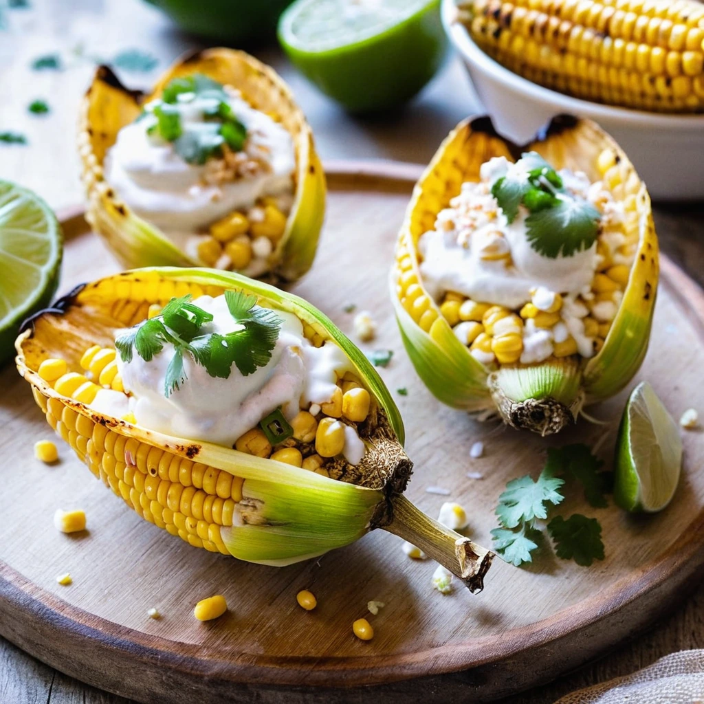 Mexican Corn Elote Cups