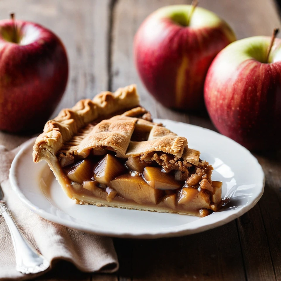 A plated serving of Mock Apple Pie