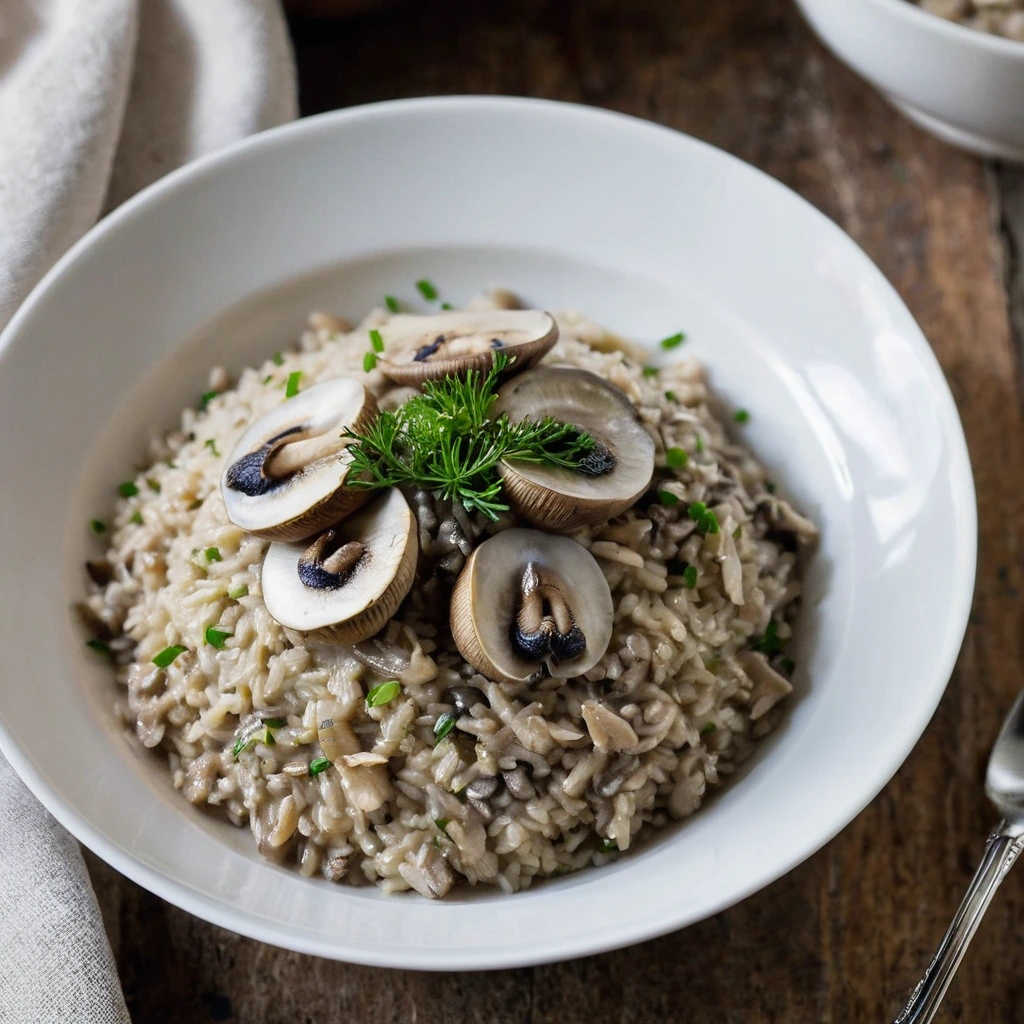Mushroom Risotto