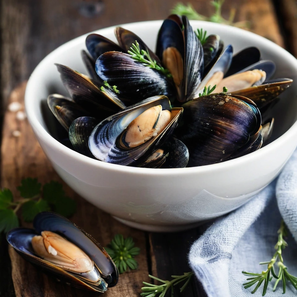 Mussels in White Wine