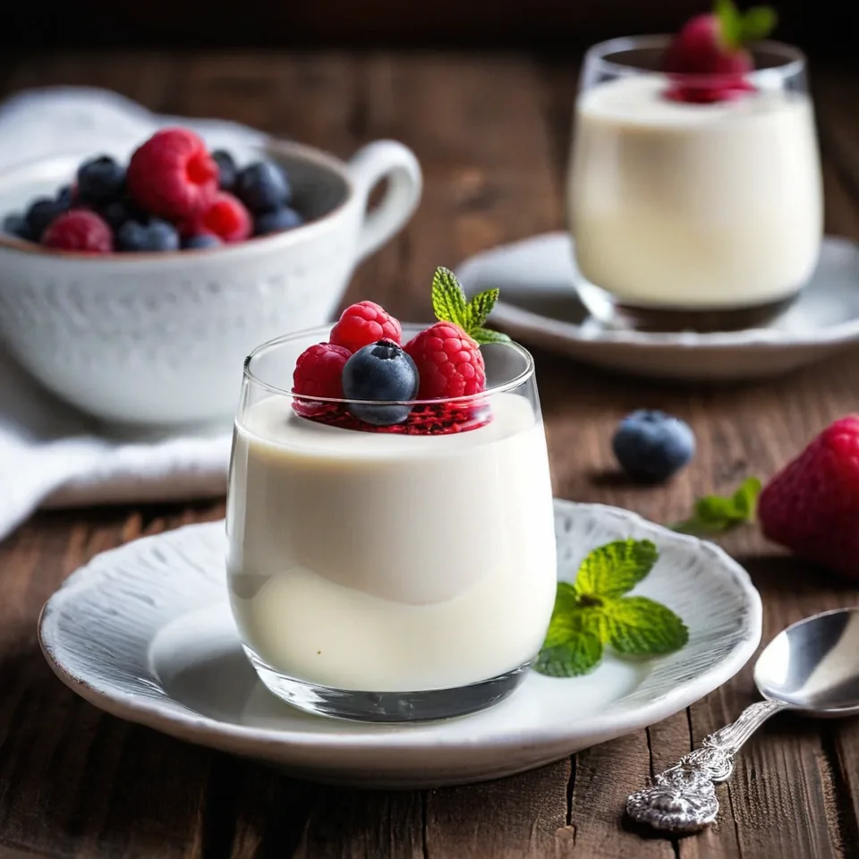 Silky Panna Cotta