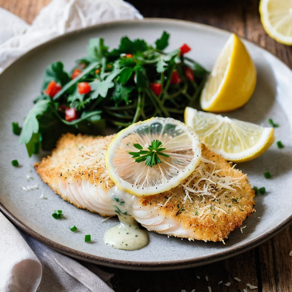 Parmesan Crusted Tilapia