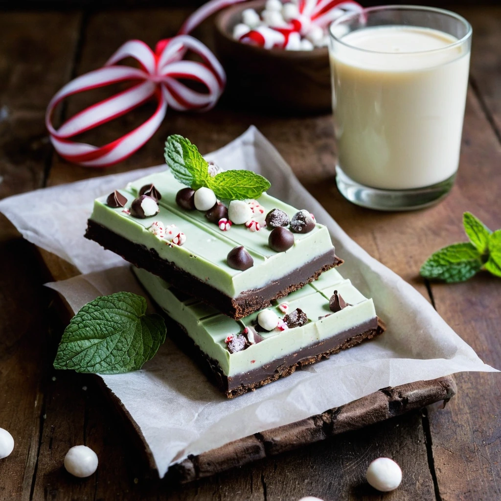 Peppermint Chocolate Bars