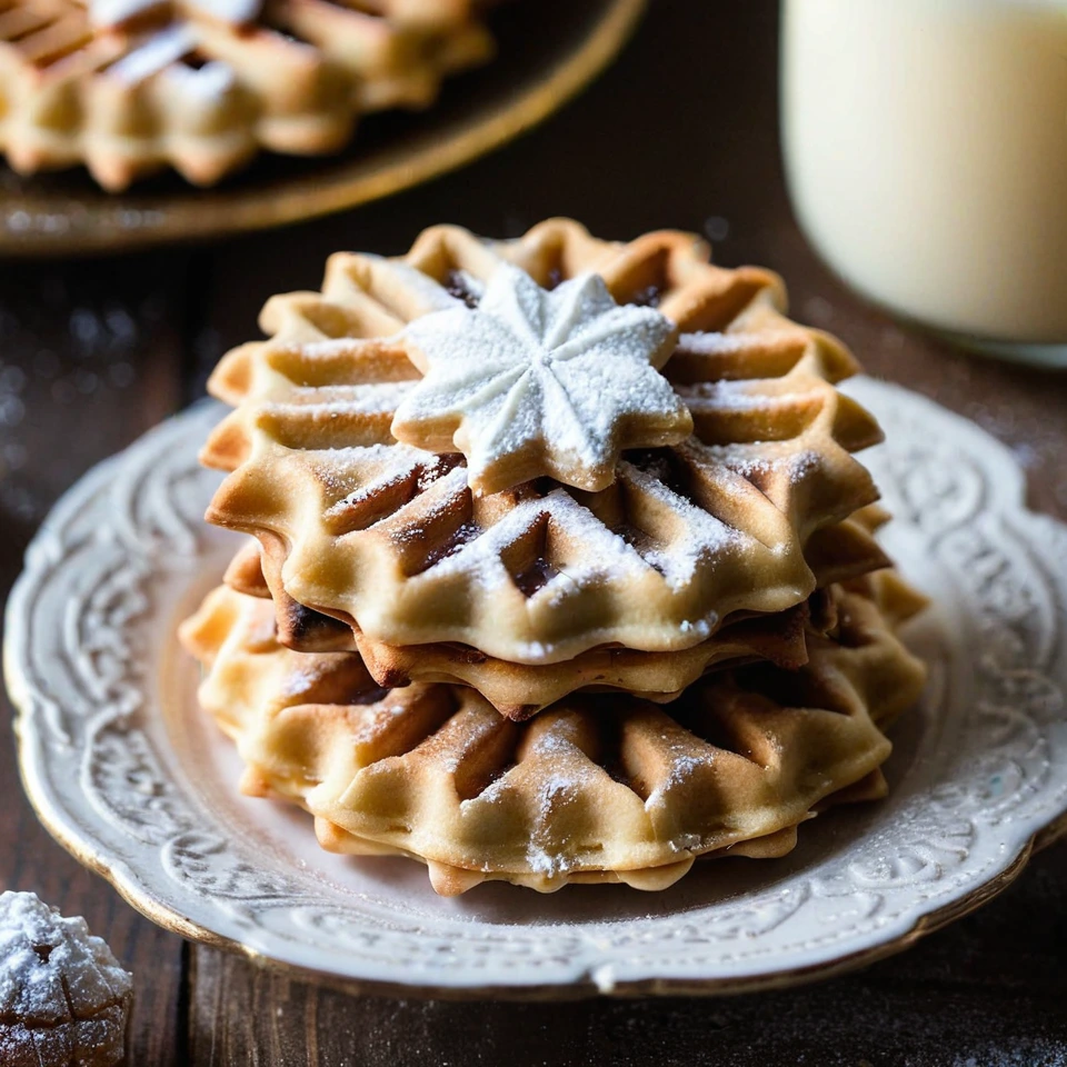 Pizzelle (Italian Waffle Cookies)