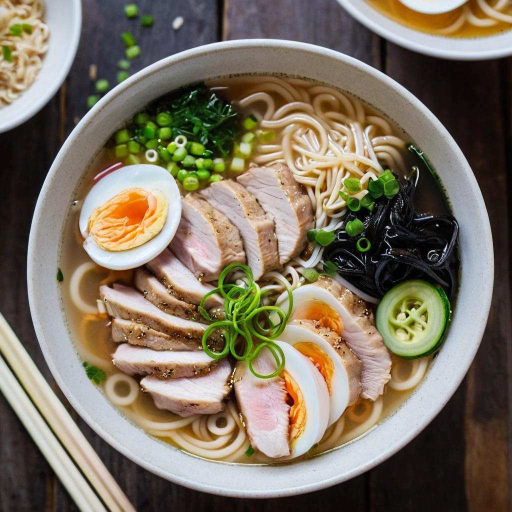 Pork Ramen Noodle Soup