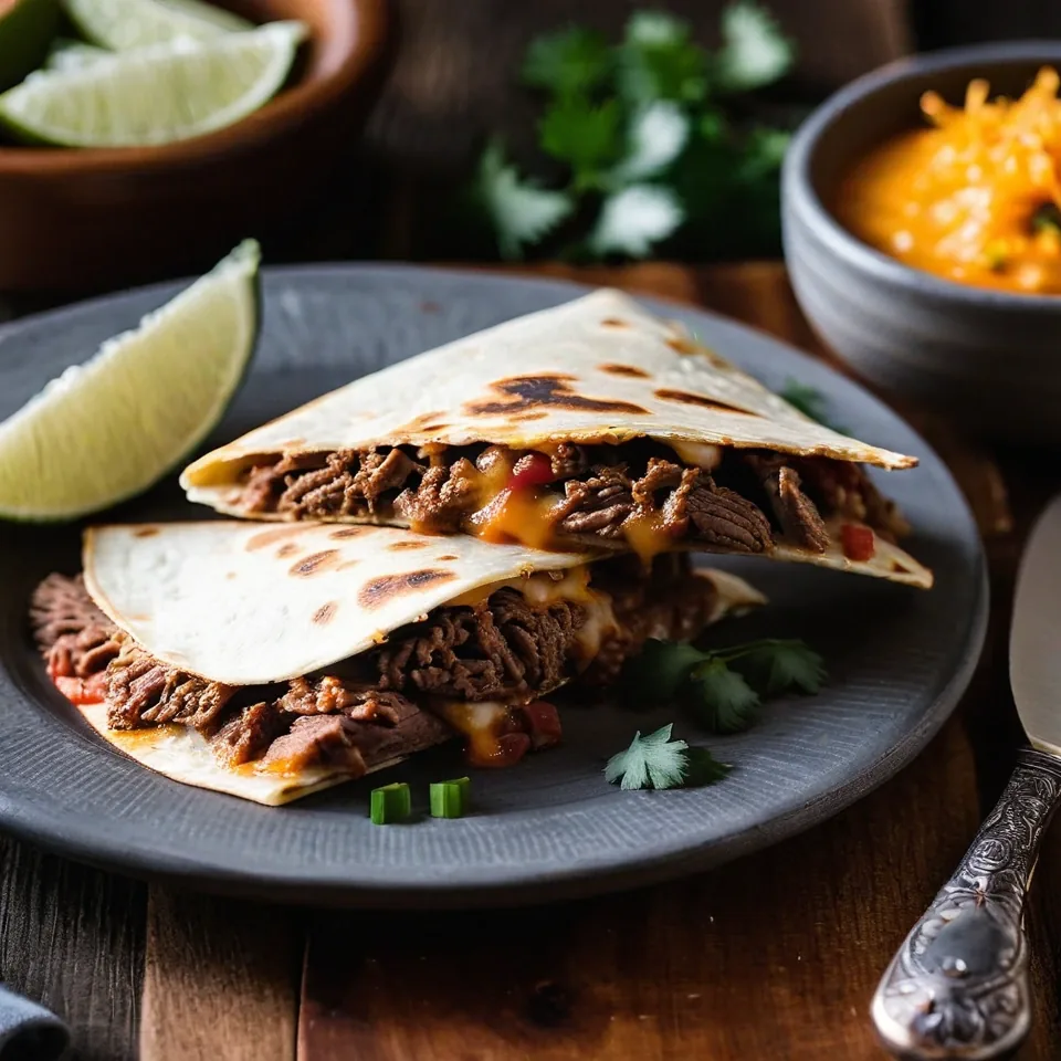 Ultimate Beef Quesadillas