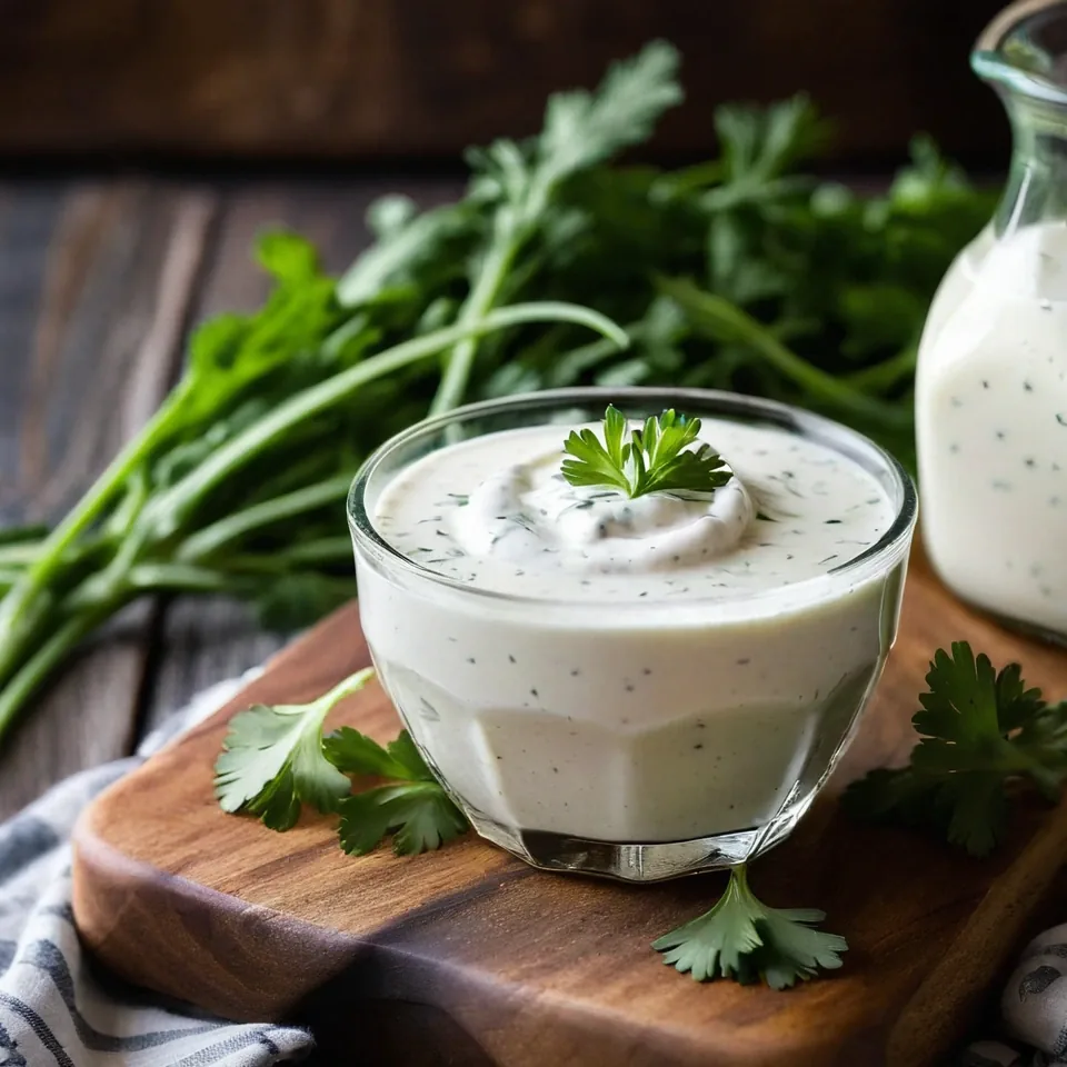 Creamy Homemade Ranch Dressing