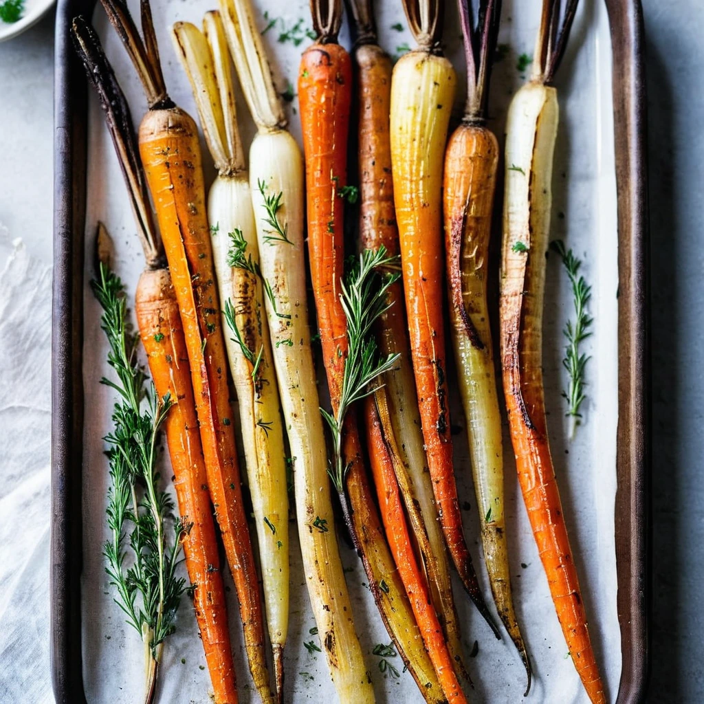 Roasted Carrots and Parsnips